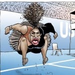 Serena Williams Cartoon, Called Racist, Gets New Life