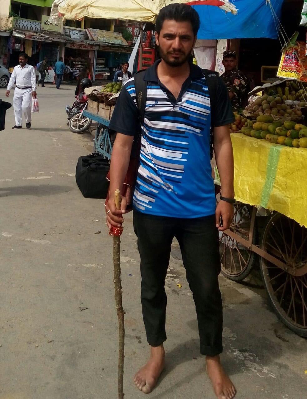 single man unique initiative for against child labor