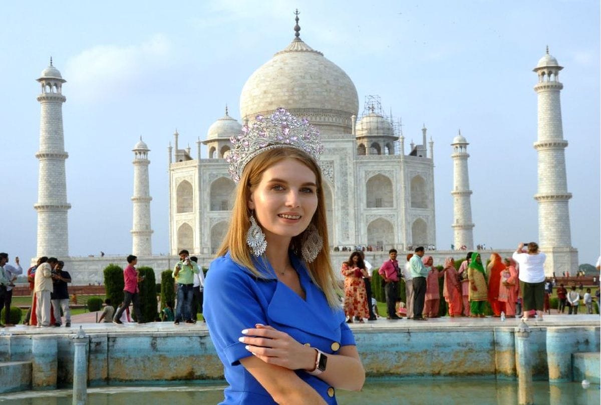 two-two taj in taj mahal, see picture