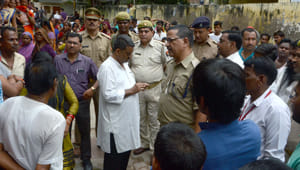 Murder of contractor's wife by pressing the mouth