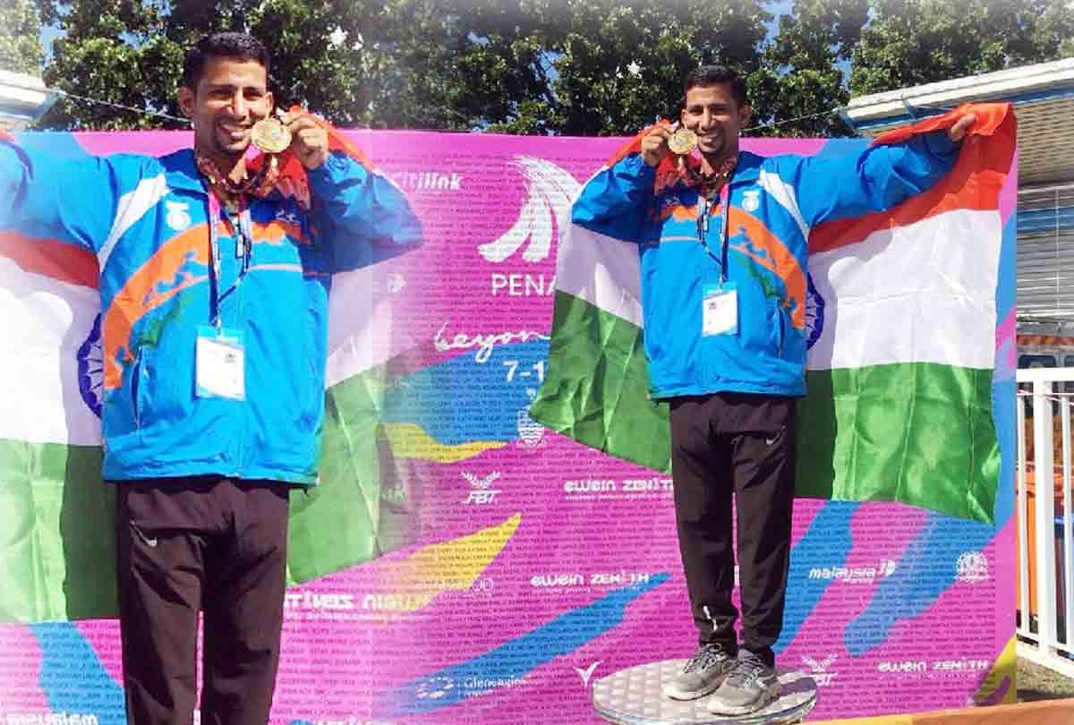 Anand Kumar Sharma won gold at Asia Pacific Masters Games
