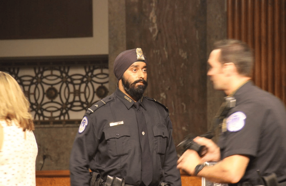 Punjab Boy Anshdeep Singh First Sikh in American President Donald Trump Security Fleet