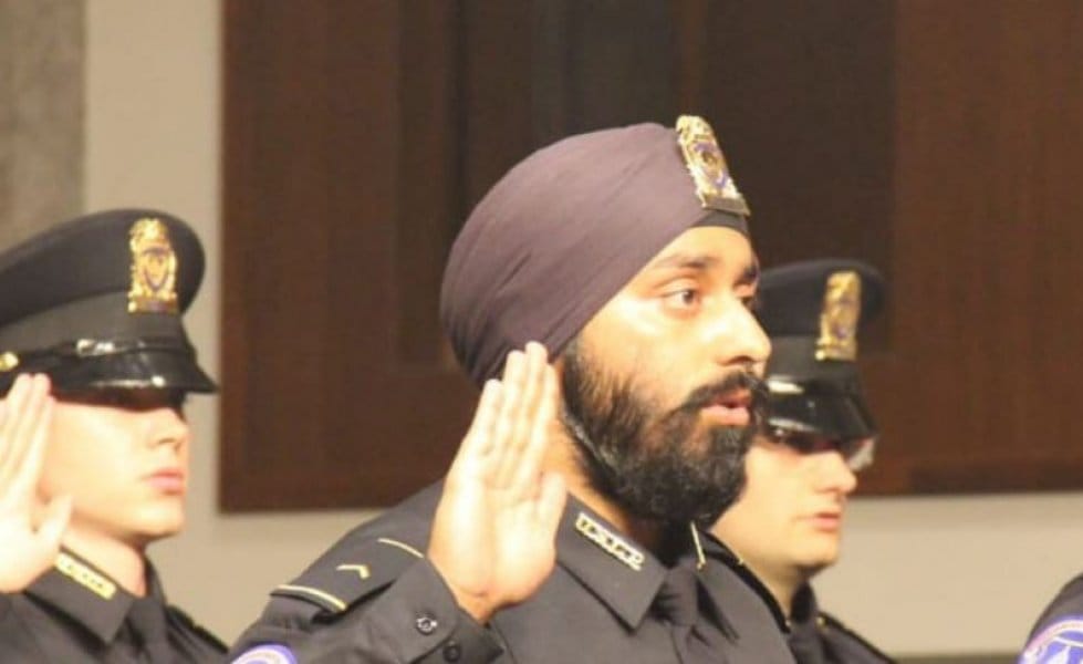 Punjab Boy Anshdeep Singh First Sikh in American President Donald Trump Security Fleet
