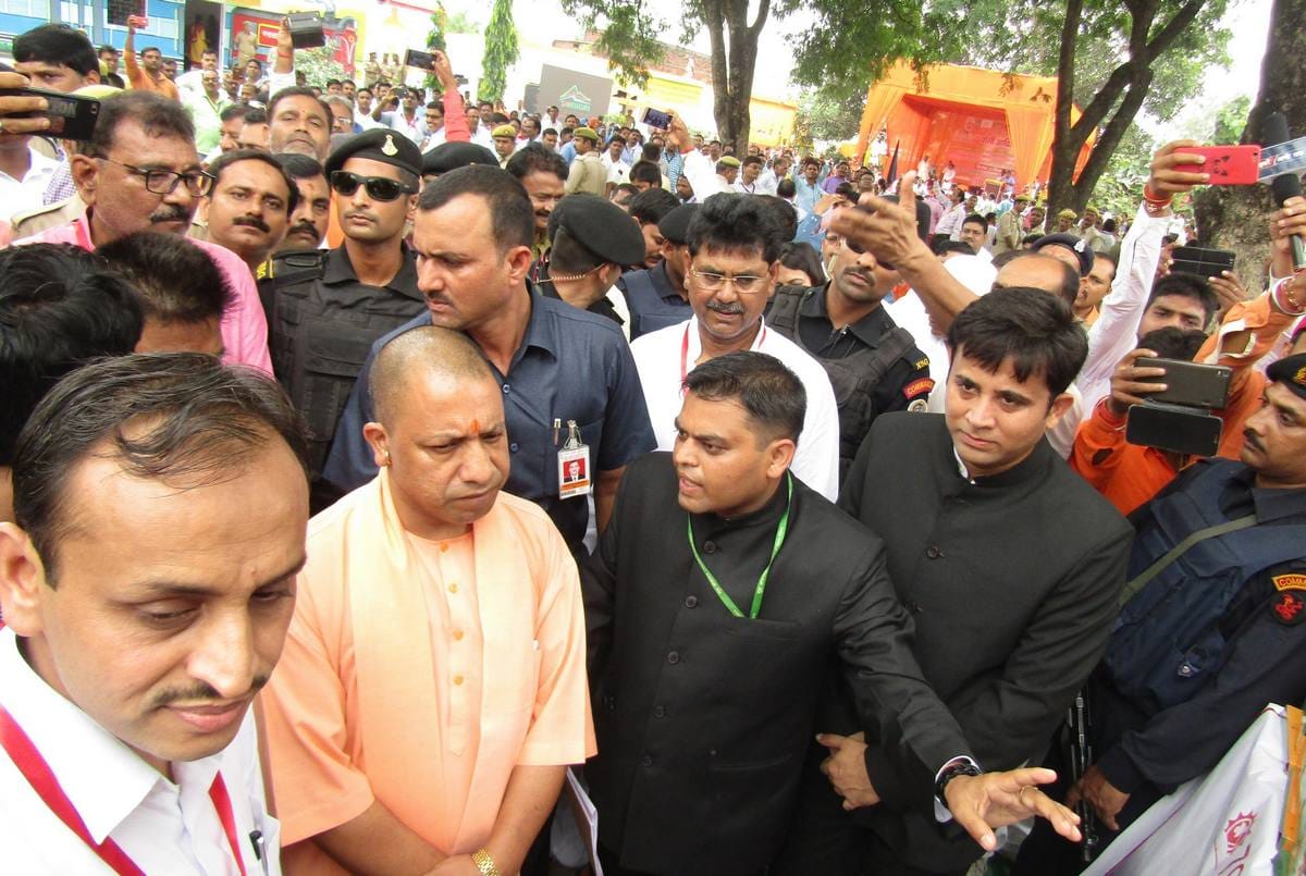 CM yogi and governor is in  varanasi today