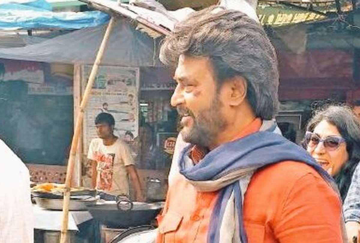 film actor rajinikanth shooting in lucknow