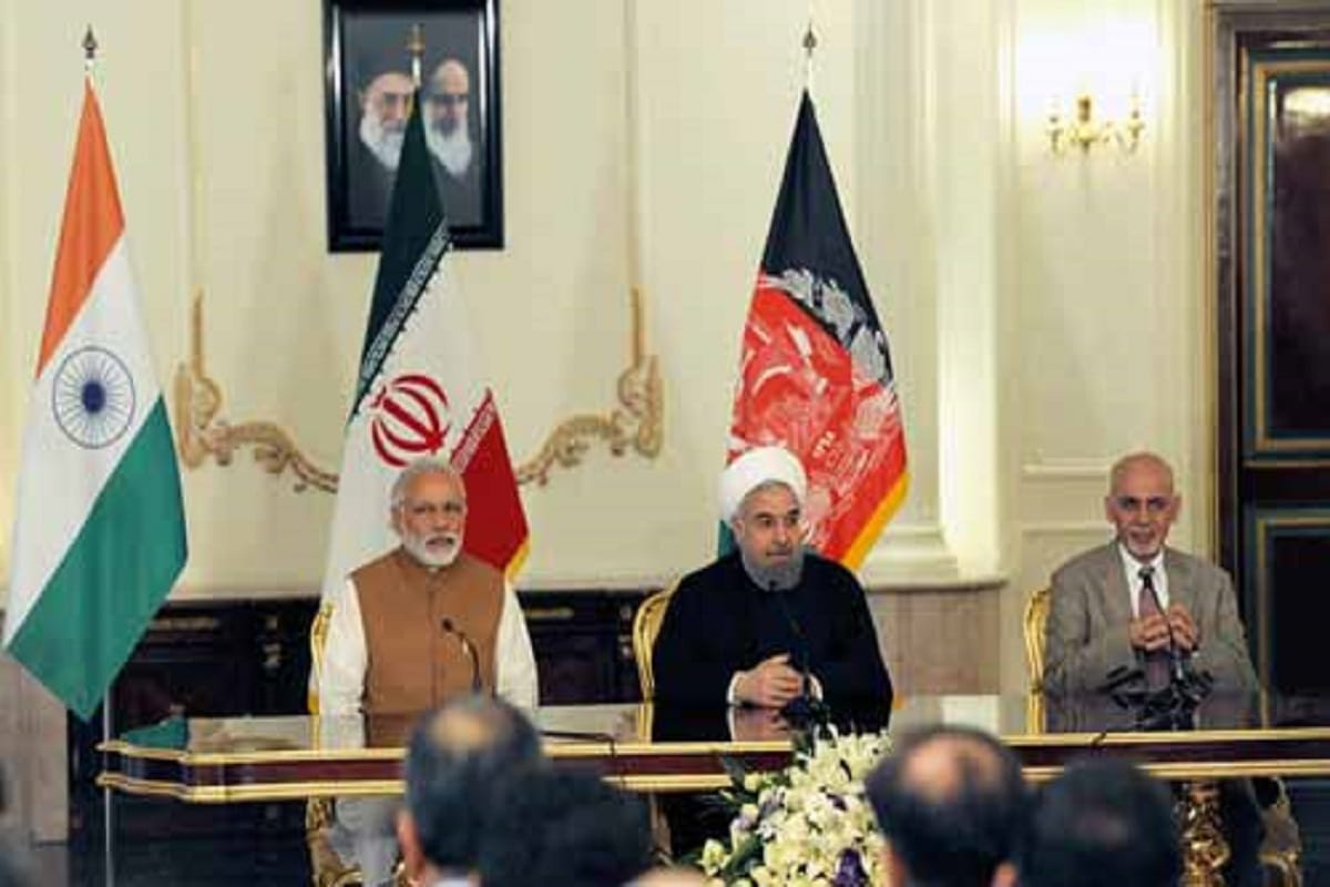 India, Iran and Afghanistan for the first time in a tripartite meeting
