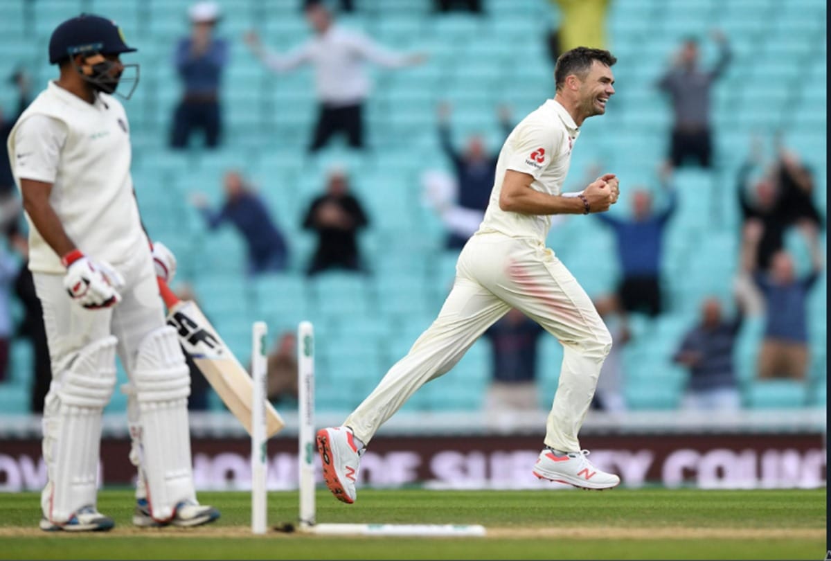 James Anderson gets help from daughters to stay fit away from cricket