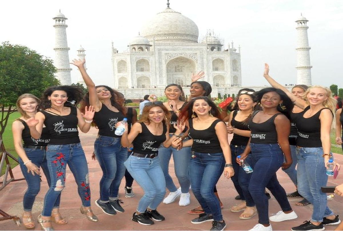 two-two taj in taj mahal, see picture