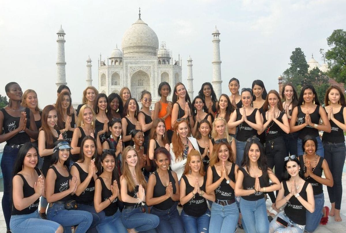 two-two taj in taj mahal, see picture