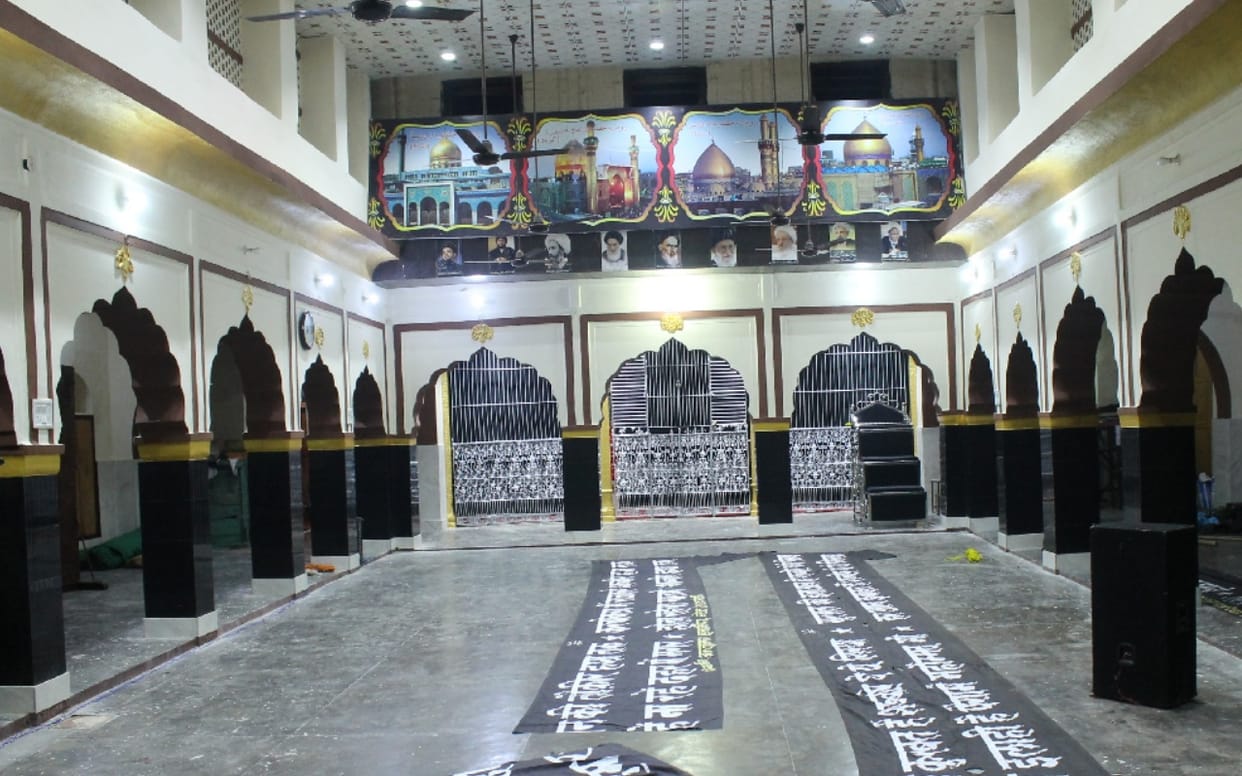 Muharram started women took off the jwellry and majlis started in Imamabada
