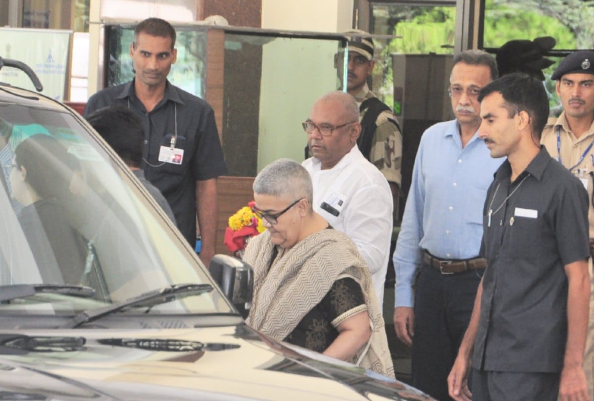 atal Bihari Vajpayee's adopted daughter Namita Bhattacharya in manali