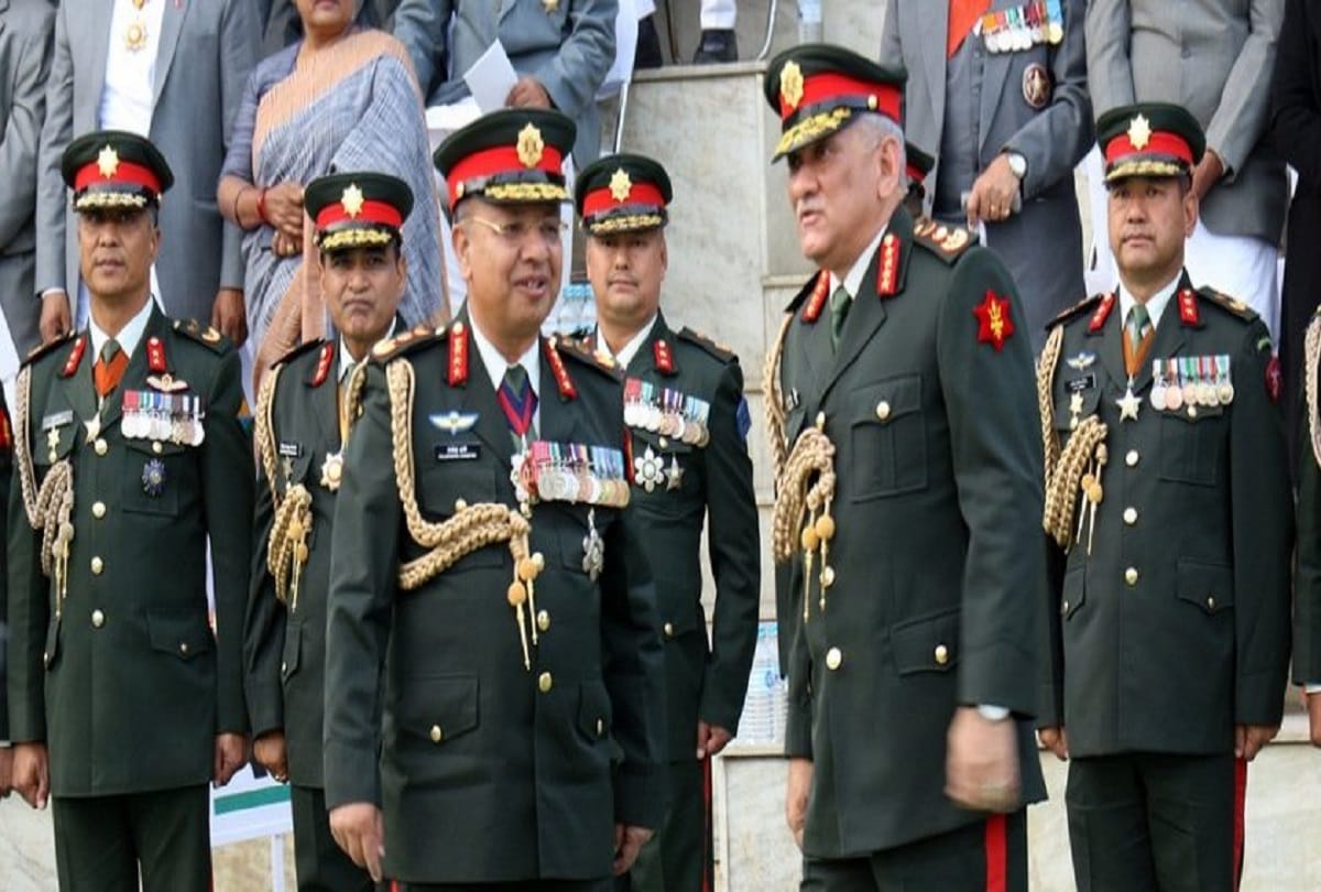 Nepal army chief rejects invitation of Indian Army, Will be collected on 16 September 