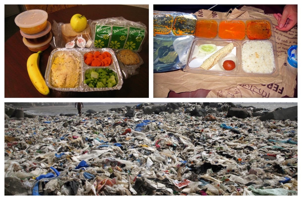 Home delivered meals creates 22 thousand tonnes of plastic waste every month