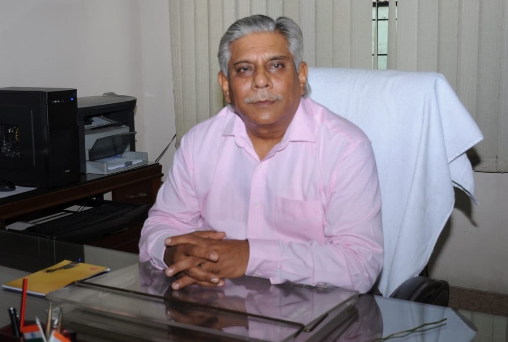 raveendra pratap sahi become svice president of state disaster management authority.