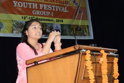hPU Youth Festival Group One started in shimla