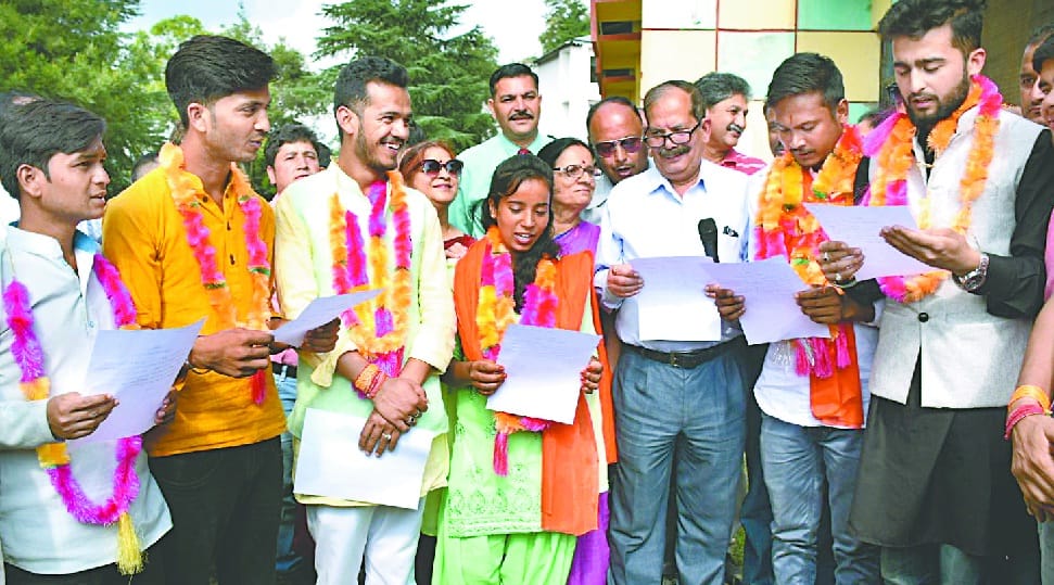 abvp won student council elections