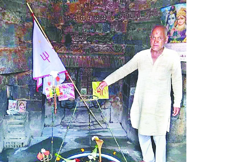 historic pot stolen from baleshwar temple