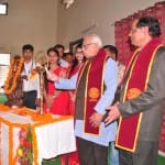 दीक्षांत समारोह के लिए पहुंचे राज्यपाल राम नाईक