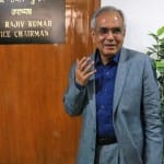 niti aayog ceo rajiv kumar says no economic slowdown, government taking bold steps