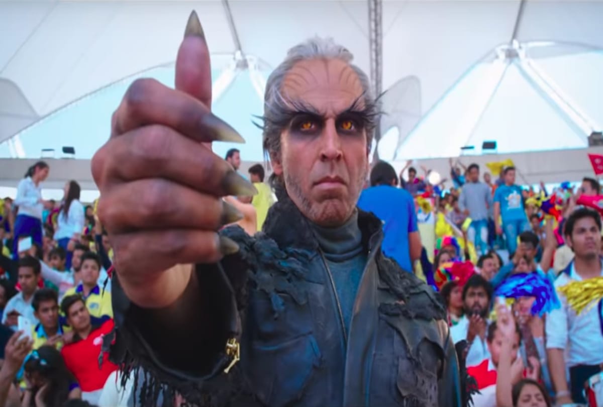 rajinikanth and akshay kumar 2.0 teaser trending on youtube