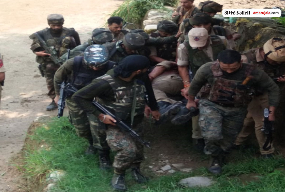 live photos of Massive Encounter With Militants In Jhajjar Kotli Jammu Kashmir