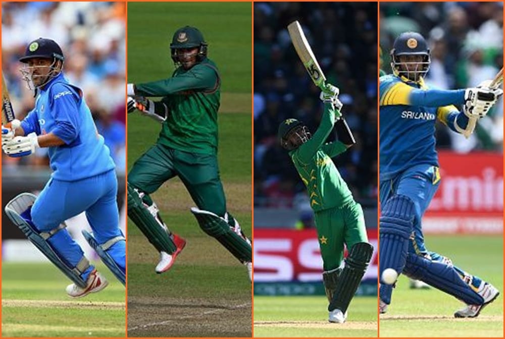 Asia cup 2018: top 4 finishers who can finish match along with win