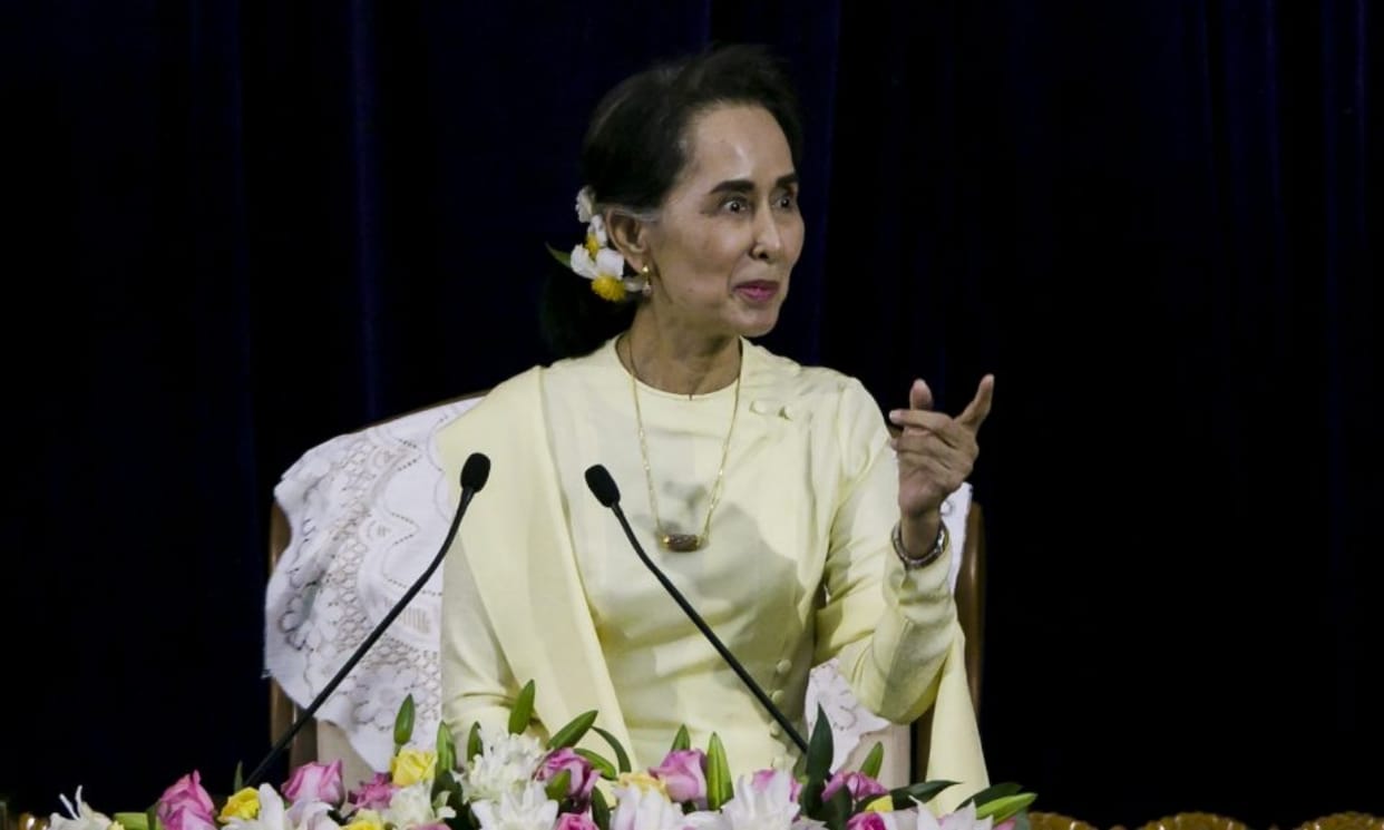 Myanmar sentenced journalists for violating law :suu kyi