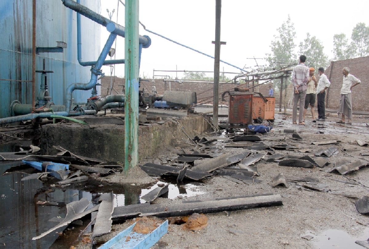 Seven people died in the Bijnore blast, and wave of hobbies in the family
