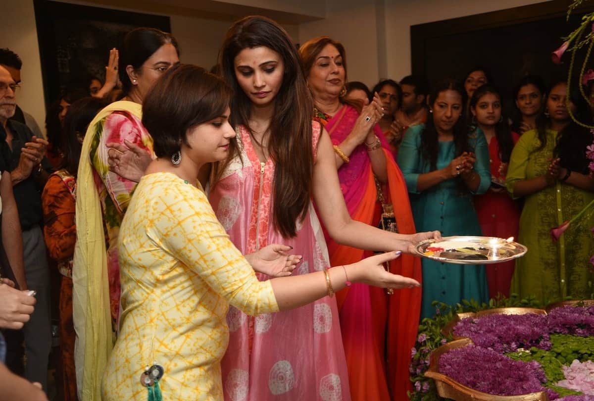Green Ganesh chaturthi and eco friendly at this 5 tv stars home
