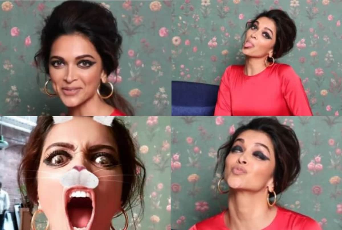 Deepika padukone attemplts beauty challenge by Elle India