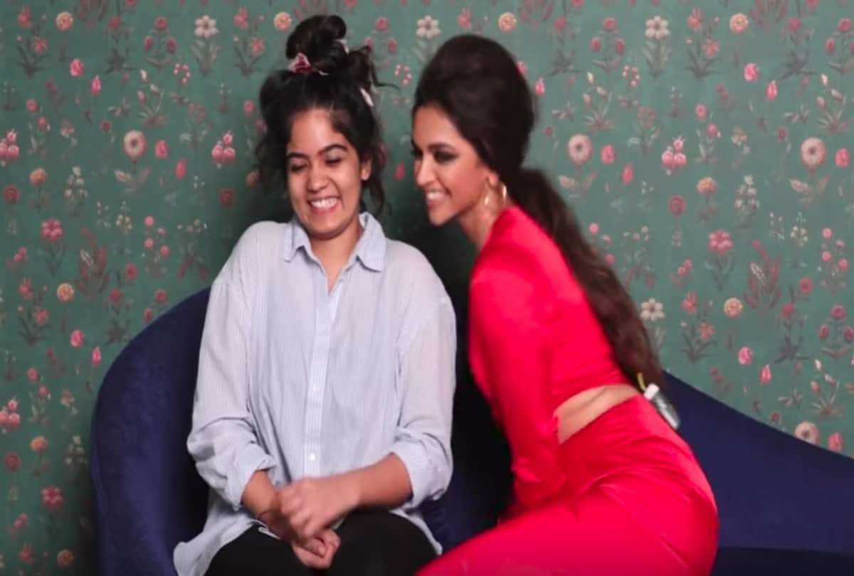 Deepika padukone attemplts beauty challenge by Elle India