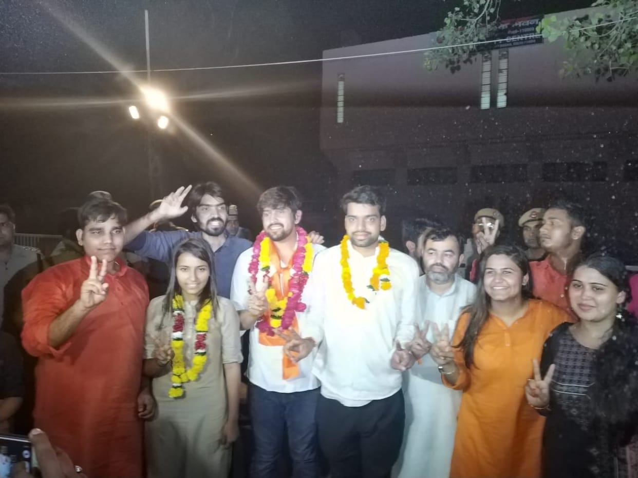 Complaint Against DUSU president in DU and Police