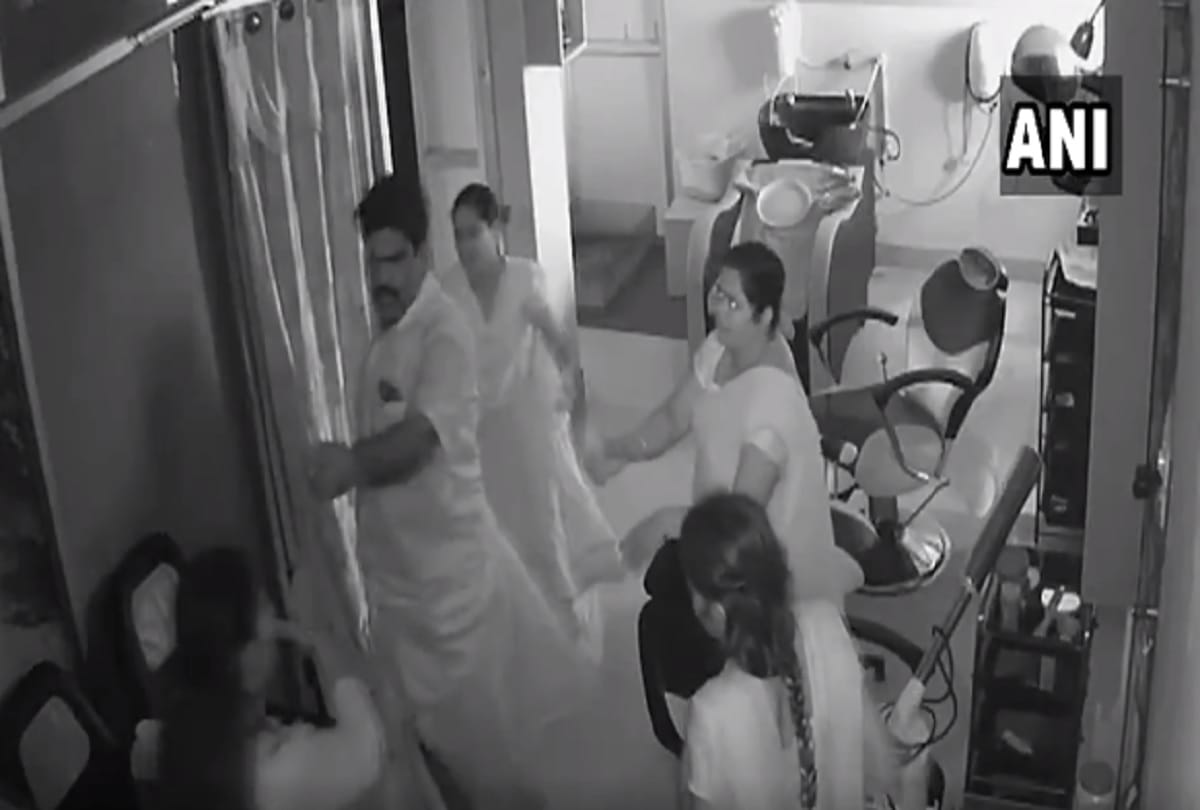 Former dmk corporator hits a woman in tamilnadu arrested by police and suspended from party