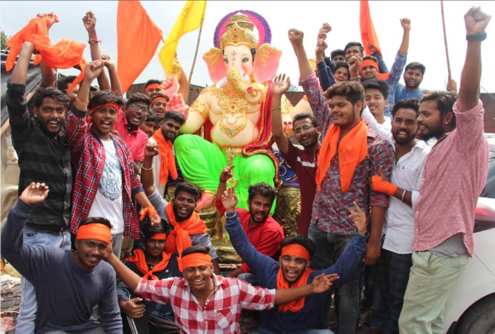 Ganesh Chaturthi 2018 celebration photos in dehradun