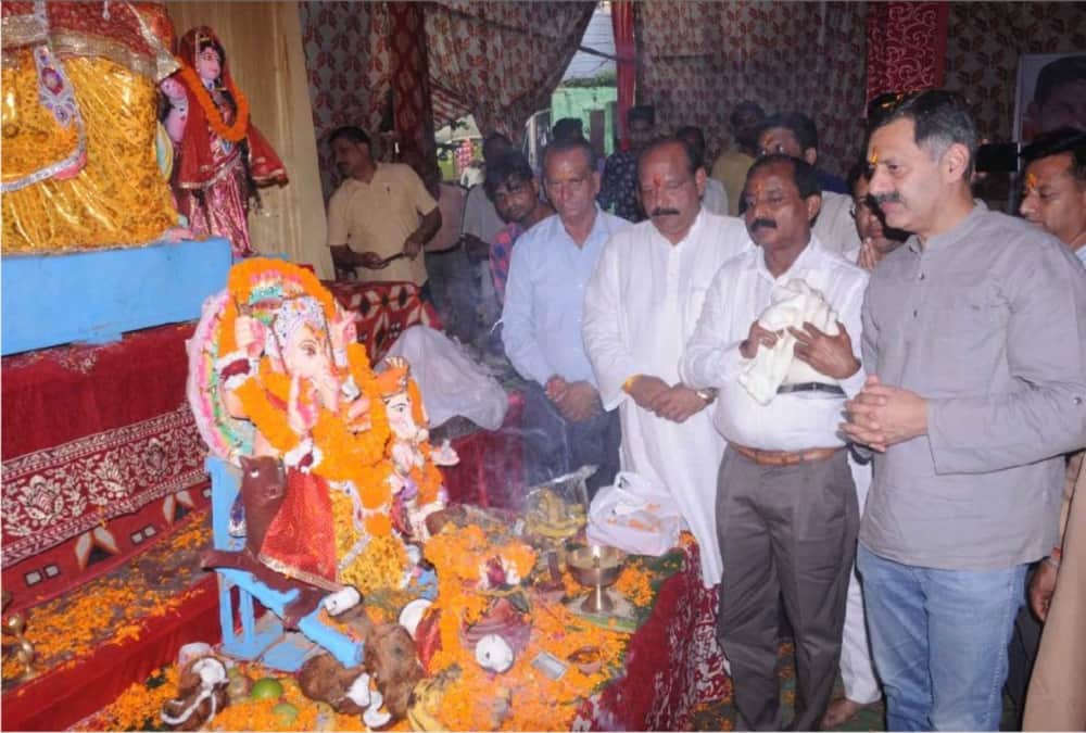 Ganesh Chaturthi 2018 celebration photos in dehradun