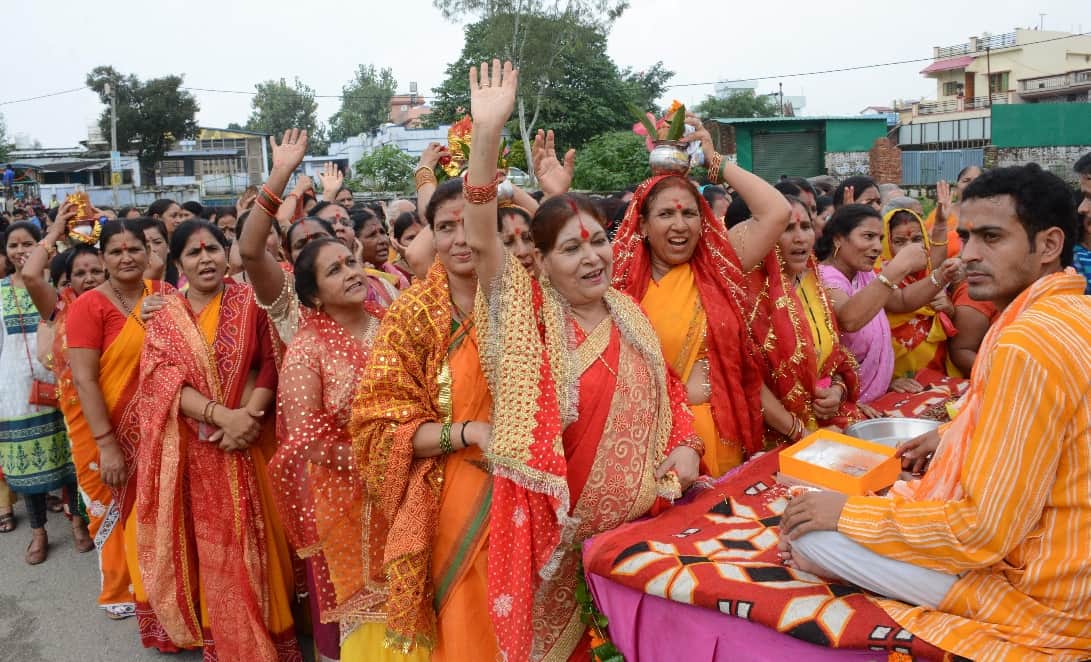 Ganesh Chaturthi 2018 celebration photos in dehradun