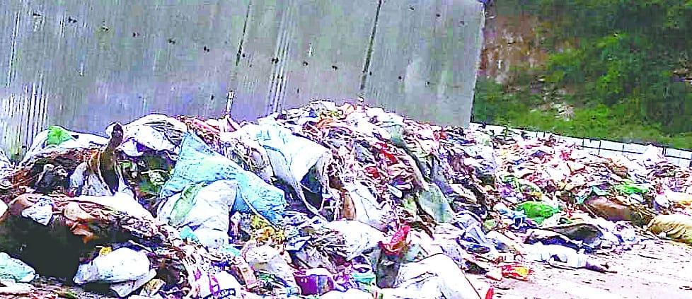 Pithoragarh city's garbage was made of junk