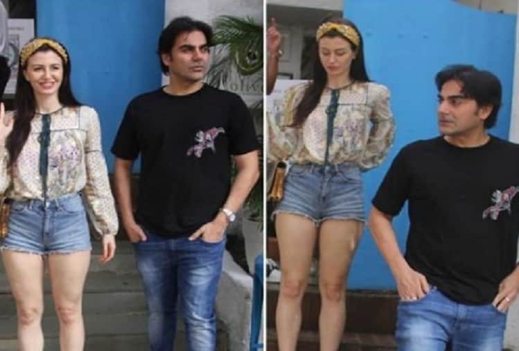 Arbaaz Khan rumoured girlfriend Georgia Andriani may met Salman family during lord ganesha festival