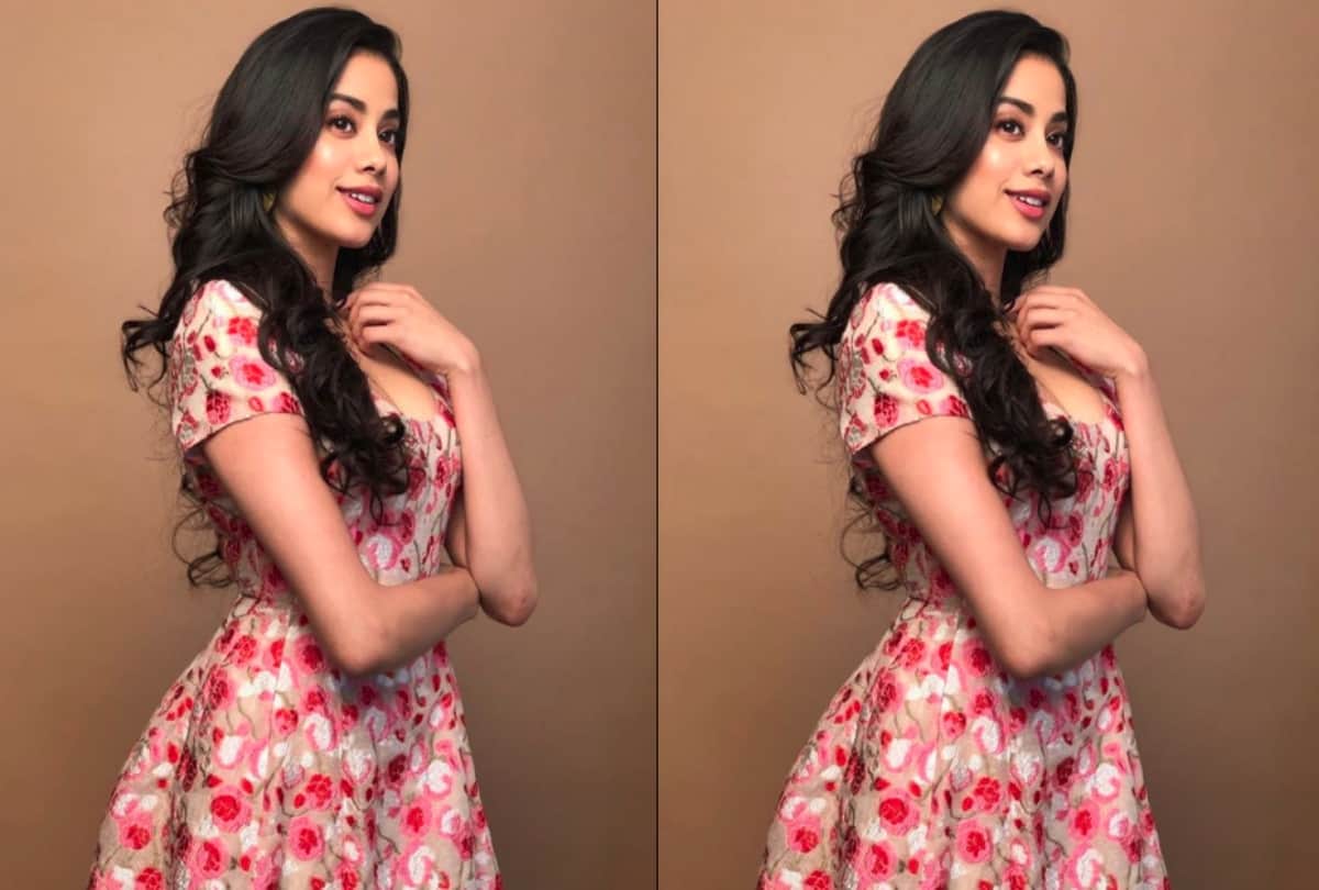 Janhvi Kapoor wears cute pink floral dress at Nykaa event
