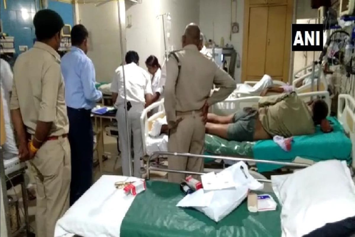 members of stone mining mafia shot two forest guards
