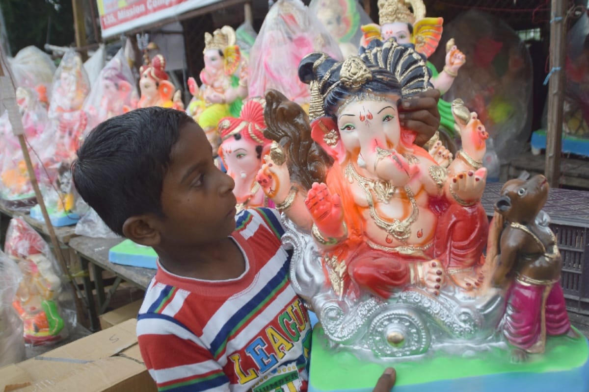 Ganpati Bappa sit in pandals and homes on Ganesh Chaturthi