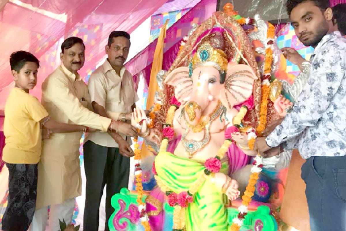 Ganesha chaturthi 2018: Ganapati festival is being celebrated with Hilarity