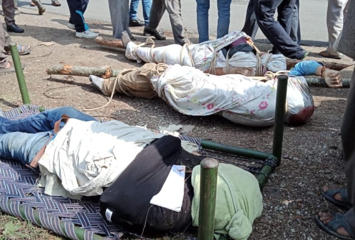 Car accident in Mandi Karsog Three Died Two Injured