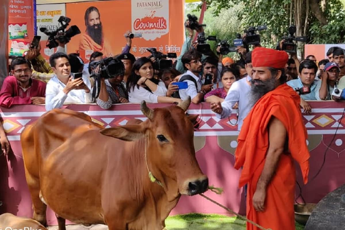 baba ramdev patanjali launched new milk product in haridwar
