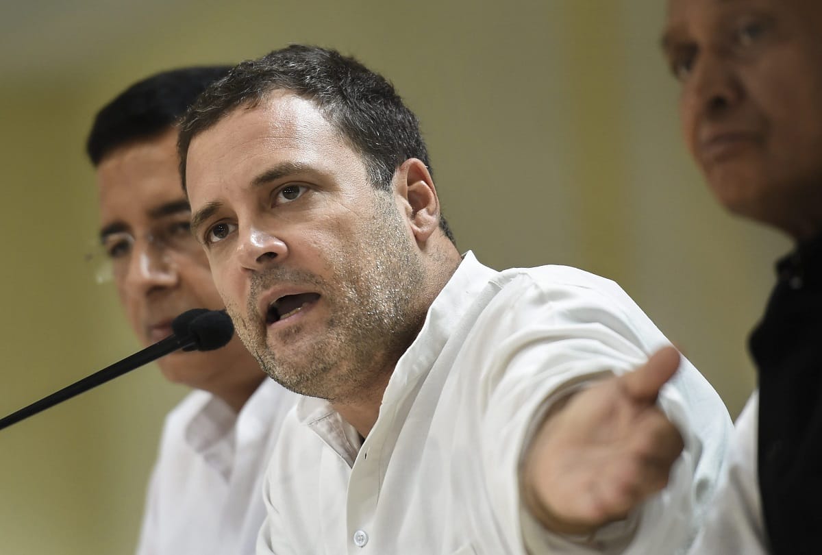 Rahul Gandhi is moving ahead with solid strategy regarding rafale aircraft deal