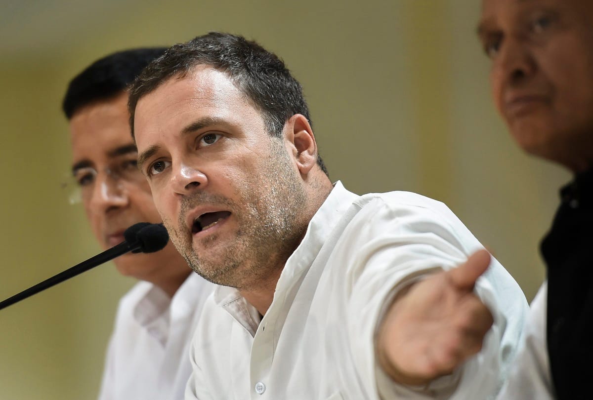 Rahul Gandhi in dabangg attitute against BJP, Arun Jaitley