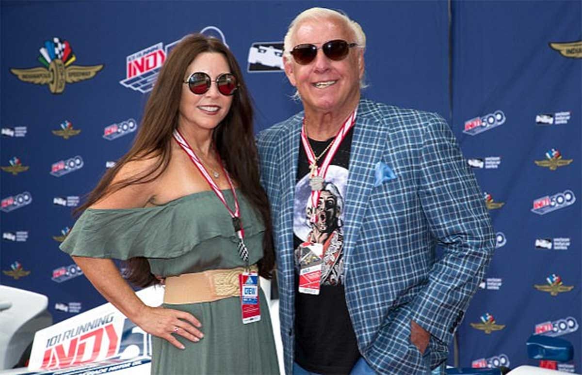 ric flair weds with longtime fiance wendy barlow in florida