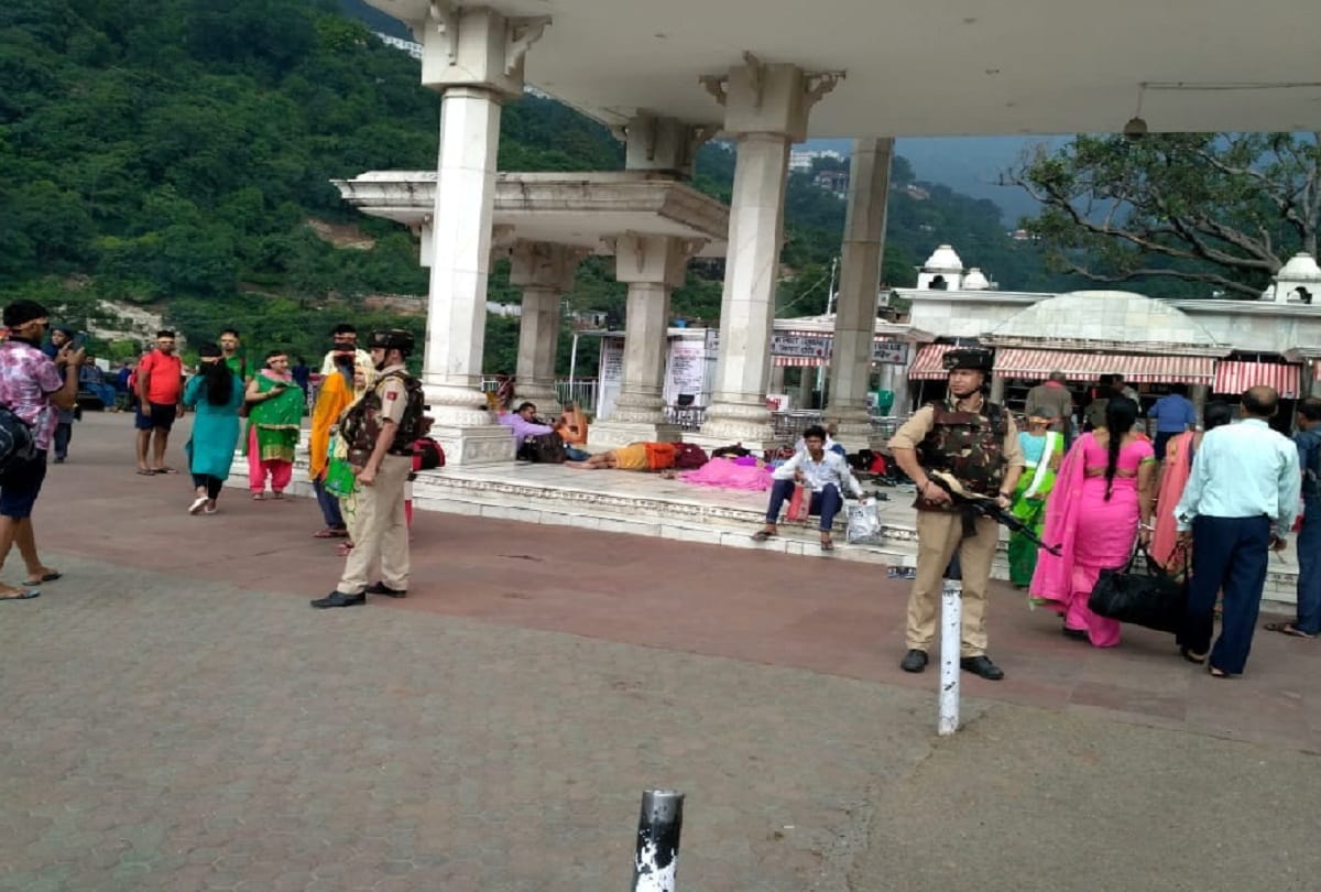 Jhajjar Kotli terrorist attack- militants still out of reach increased security of Vaishno Devi