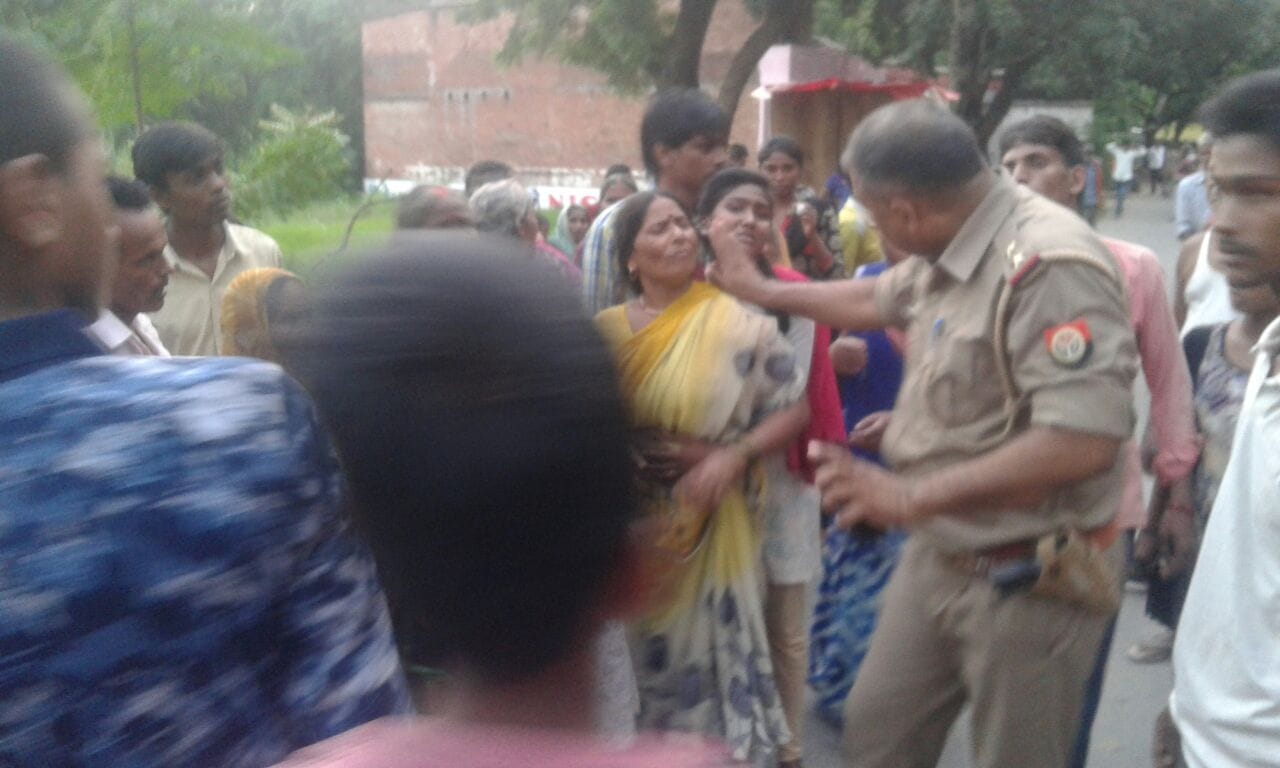 Two person killed and one injured after they enter in septic tank at azamagarh