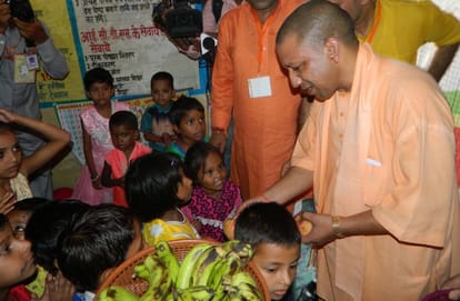 CM yogi adityanath visit chandauli
